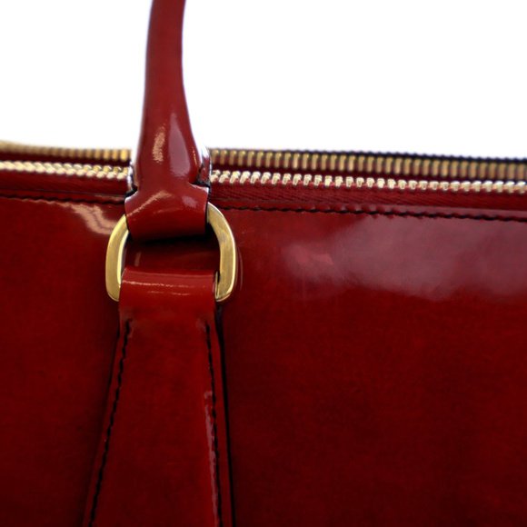 Pre-Loved Prada Medium Spazzolato Galleria Double Zip Satchel - Picture 10 of 12